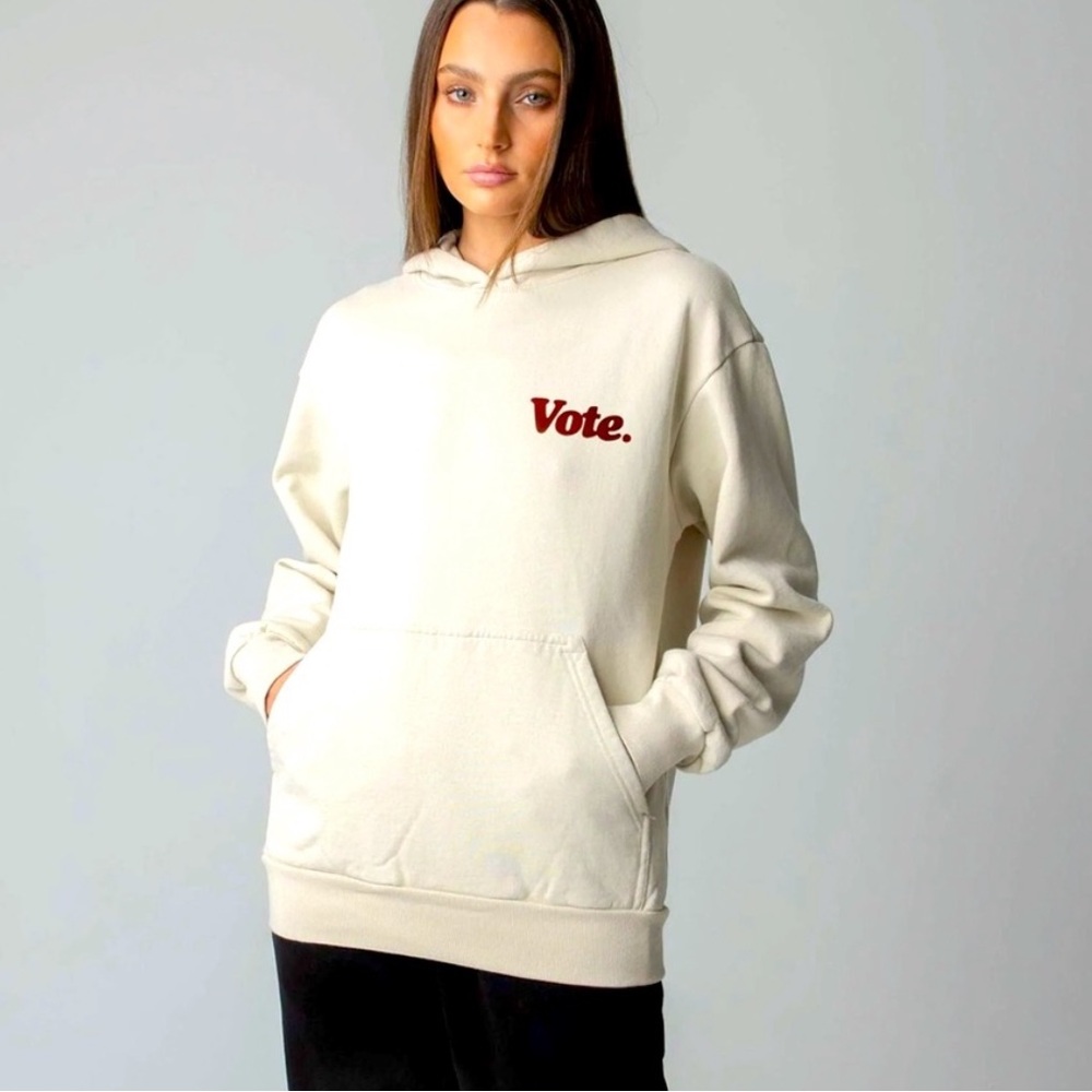 TALENTLESS VOTE HOODIE Sz Small